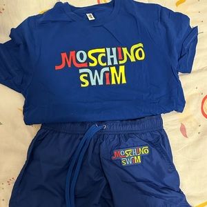 Moschino Swim matching swim suit size XS